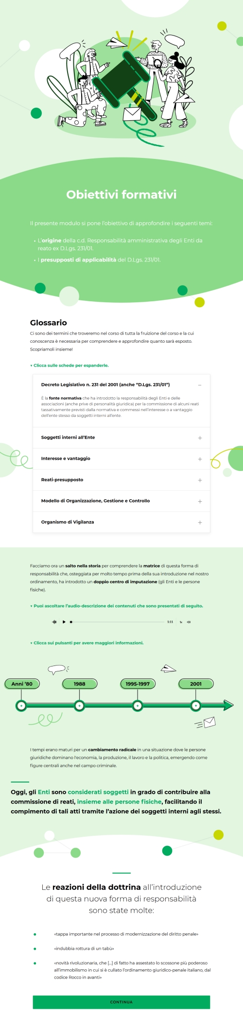 La responsabilità amministrativa delle persone giuridiche