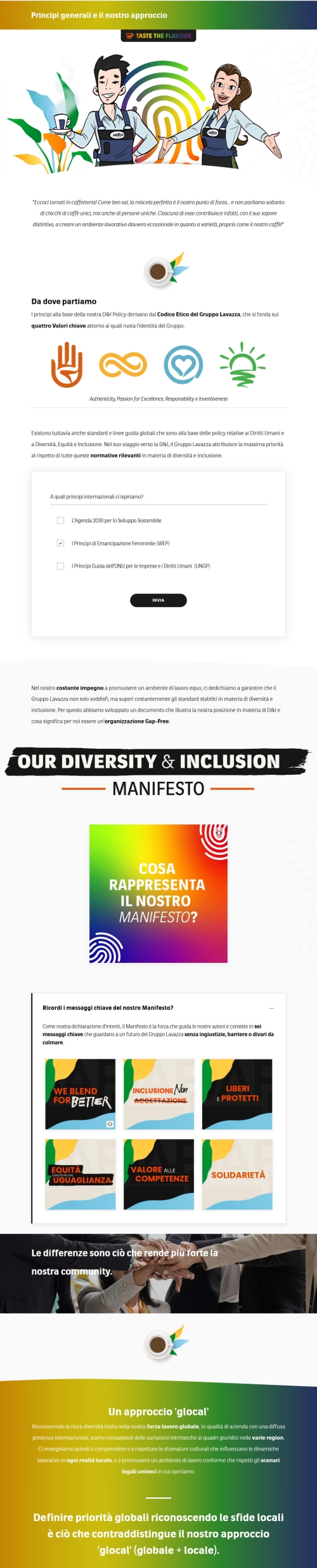 La Diversity & Inclusion Policy
