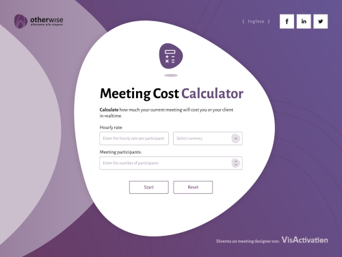 Meeting Cost Calculator