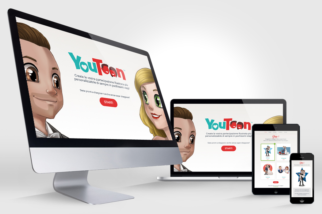 YouToon™ | Partecipazioni illustrate personalizzabili